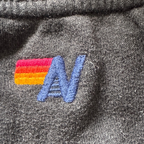 Aviator Nation Black Sweatpants Purple Stripe Joggers Super Soft Small - Picture 8 of 8